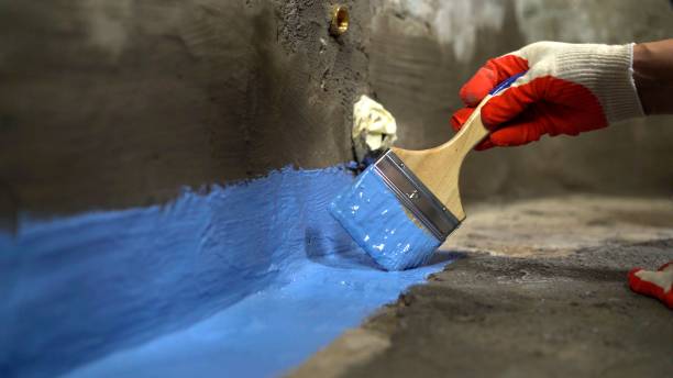 SJ Waterproofing Pros commercial waterproofing team near Cedar Springs, MI